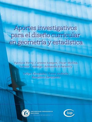 cover image of Aportes investigativos para el diseño curricular en geometría y estadística